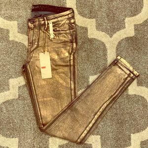 Levi’s Jeans | Levi’s Rose Gold Leggings | Size 28